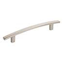 Elements [859-128SN] Die Cast Zinc Cabinet Pull Handle - Thatcher Series - Oversized - Satin Nickel Finish - 128mm C/C - 7 5/16&quot; L