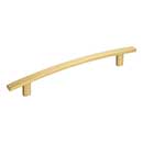 Elements [859-160BG] Die Cast Zinc Cabinet Pull Handle - Thatcher Series - Oversized - Brushed Gold Finish - 160mm C/C - 8 9/16&quot; L