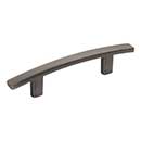 Elements [859-3BNBDL] Die Cast Zinc Cabinet Pull Handle - Thatcher Series - Standard Size - Brushed Pewter Finish - 3&quot; C/C - 5 1/4&quot; L
