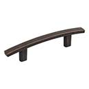 Elements [859-3DBAC] Die Cast Zinc Cabinet Pull Handle - Thatcher Series - Standard Size - Brushed Oil Rubbed Bronze Finish - 3&quot; C/C - 5 1/4&quot; L