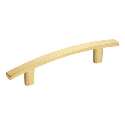 Elements [859-96BG] Die Cast Zinc Cabinet Pull Handle - Thatcher Series - Standard Size - Brushed Gold Finish - 96mm C/C - 6&quot; L