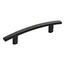 Elements [859-96MB] Die Cast Zinc Cabinet Pull Handle - Thatcher Series - Standard Size - Matte Black Finish - 96mm C/C - 6&quot; L