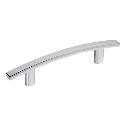Elements [859-96PC] Die Cast Zinc Cabinet Pull Handle - Thatcher Series - Standard Size - Polished Chrome Finish - 96mm C/C - 6" L