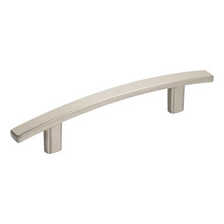 Elements [859-96SN] Die Cast Zinc Cabinet Pull Handle - Thatcher Series - Standard Size - Satin Nickel Finish - 96mm C/C - 6" L