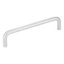 Elements [S271-128BC] Steel Cabinet Pull Handle - Torino Series - Oversized - Brushed Chrome Finish - 128mm C/C - 5 3/8&quot; L