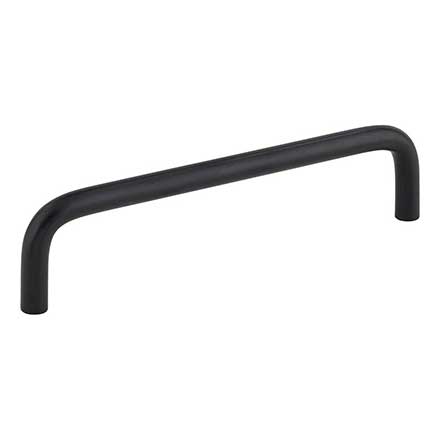 Elements [S271-128MB] Steel Cabinet Pull Handle - Torino Series - Oversized - Matte Black Finish - 128mm C/C - 5 3/8&quot; L