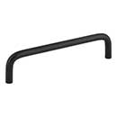 Elements [S271-128MB] Steel Cabinet Pull Handle - Torino Series - Oversized - Matte Black Finish - 128mm C/C - 5 3/8&quot; L