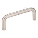 Elements [S271-3SN] Steel Cabinet Pull Handle - Torino Series - Standard Size - Satin Nickel Finish - 3&quot; C/C - 3 5/16&quot; L