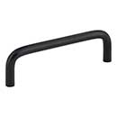 Elements [S271-4MB] Steel Cabinet Pull Handle - Torino Series - Standard Size - Matte Black Finish - 4&quot; C/C - 4 5/16&quot; L