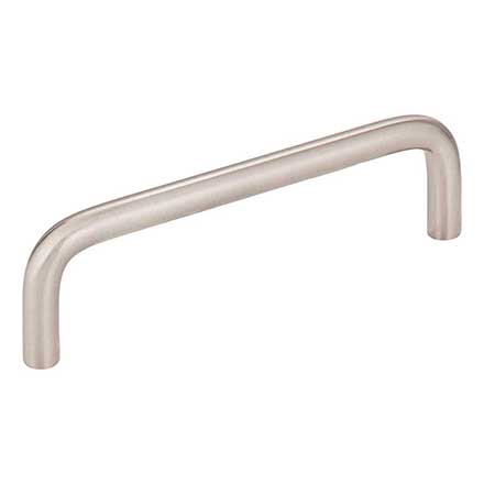Elements [S271-4SN] Steel Cabinet Pull Handle - Torino Series - Standard Size - Satin Nickel Finish - 4" C/C - 4 5/16" L