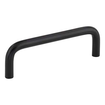 Elements [S271-96MB] Steel Cabinet Pull Handle - Torino Series - Standard Size - Matte Black Finish - 96mm C/C - 4 1/16" L