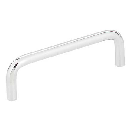 Elements [S271-96PC] Steel Cabinet Pull Handle - Torino Series - Standard Size - Polished Chrome Finish - 96mm C/C - 4 1/16" L