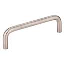 Elements [S271-96SN] Steel Cabinet Pull Handle - Torino Series - Standard Size - Satin Nickel Finish - 96mm C/C - 4 1/16&quot; L