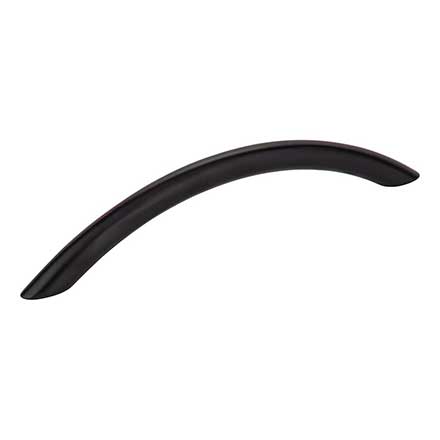 Elements [346564MB] Die Cast Zinc Cabinet Pull Handle - Verona Series - Oversized - Matte Black Finish - 128mm C/C - 6" L