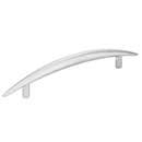 Elements [409223] Die Cast Zinc Cabinet Pull Handle - Verona Series - Oversized - Matte Silver Finish - 128mm C/C - 7 3/8&quot; L