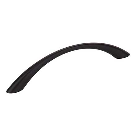 Elements [4655BLK] Die Cast Zinc Cabinet Pull Handle - Verona Series - Oversized - Black Finish - 128mm C/C - 6 1/4" L