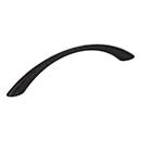 Elements [4655BLK] Die Cast Zinc Cabinet Pull Handle - Verona Series - Oversized - Black Finish - 128mm C/C - 6 1/4&quot; L