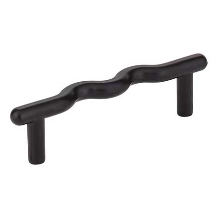 Elements [Z105MB] Die Cast Zinc Cabinet Pull Handle - Verona Series - Standard Size - Matte Black Finish - 3" C/C - 3 7/8" L