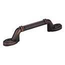 Elements [110-3DBAC] Die Cast Zinc Cabinet Pull Handle - Vienna Series - Standard Size - Brushed Oil Rubbed Bronze Finish - 3&quot; C/C - 5 1/2&quot; L