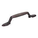 Elements [P106-DBAC] Die Cast Zinc Cabinet Pull Handle - Vienna Series - Standard Size - Brushed Oil Rubbed Bronze Finish - 3&quot; C/C - 5 1/16&quot; L