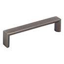 Elements [827-128BNBDL] Die Cast Zinc Cabinet Pull Handle - Walker 1 Series - Oversized - Brushed Pewter Finish - 128mm C/C - 5 3/8&quot; L