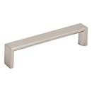 Elements [827-128SN] Die Cast Zinc Cabinet Pull Handle - Walker 1 Series - Oversized - Satin Nickel Finish - 128mm C/C - 5 3/8&quot; L