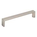 Elements [827-160SN] Die Cast Zinc Cabinet Pull Handle - Walker 1 Series - Oversized - Satin Nickel Finish - 160mm C/C - 6 11/16" L