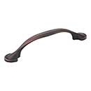 Elements [647-96DBAC] Die Cast Zinc Cabinet Pull Handle - Watervale Series - Standard Size - Brushed Oil Rubbed Bronze Finish - 96mm C/C - 5 3/8&quot; L