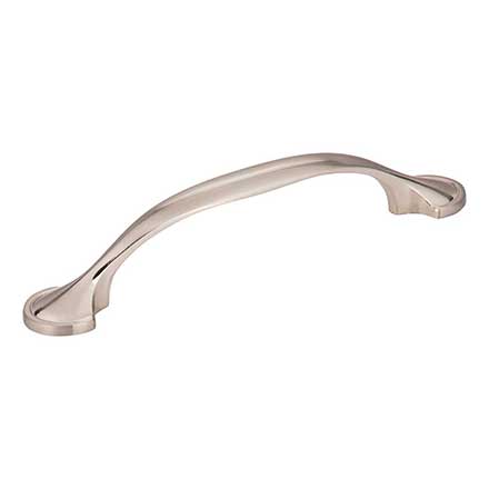 Elements [647-96SN] Die Cast Zinc Cabinet Pull Handle - Watervale Series - Standard Size - Satin Nickel Finish - 96mm C/C - 5 3/8&quot; L