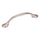 Elements [647-96SN] Die Cast Zinc Cabinet Pull Handle - Watervale Series - Standard Size - Satin Nickel Finish - 96mm C/C - 5 3/8&quot; L