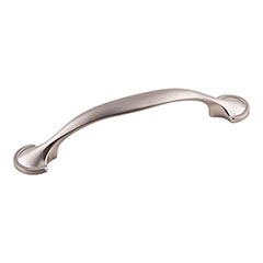 Elements [647-96SN] Die Cast Zinc Cabinet Pull Handle - Watervale Series - Standard Size - Satin Nickel Finish - 96mm C/C - 5 3/8&quot; L