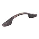 Elements [3899DBAC] Die Cast Zinc Cabinet Pull Handle - Westbury Series - Standard Size - Brushed Oil Rubbed Bronze Finish - 3&quot; C/C - 5 3/16&quot; L