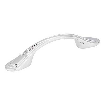 Elements [3899PC] Die Cast Zinc Cabinet Pull Handle - Westbury Series - Standard Size - Polished Chrome Finish - 3" C/C - 5 3/16" L