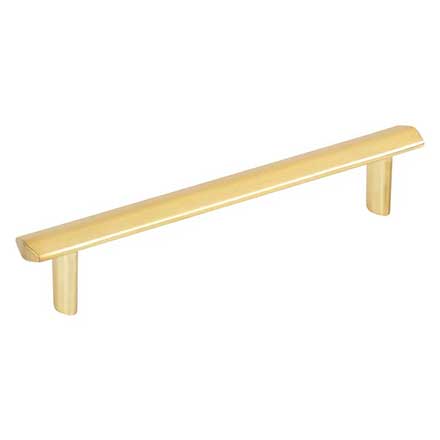 Elements [641-128BG] Die Cast Zinc Cabinet Pull Handle - William Series - Oversized - Brushed Gold Finish - 128mm C/C - 6 1/4&quot; L