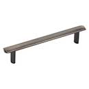 Elements [641-128BNBDL] Die Cast Zinc Cabinet Pull Handle - William Series - Oversized - Brushed Pewter Finish - 128mm C/C - 6 1/4&quot; L