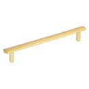 Elements [641-160BG] Die Cast Zinc Cabinet Pull Handle - William Series - Oversized - Brushed Gold Finish - 160mm C/C - 7 1/2&quot; L