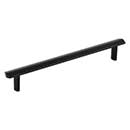 Elements [641-160MB] Die Cast Zinc Cabinet Pull Handle - William Series - Oversized - Matte Black Finish - 160mm C/C - 7 1/2&quot; L