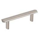 Elements [641-3SN] Die Cast Zinc Cabinet Pull Handle - William Series - Standard Size - Satin Nickel Finish - 3&quot; C/C - 4 1/4&quot; L