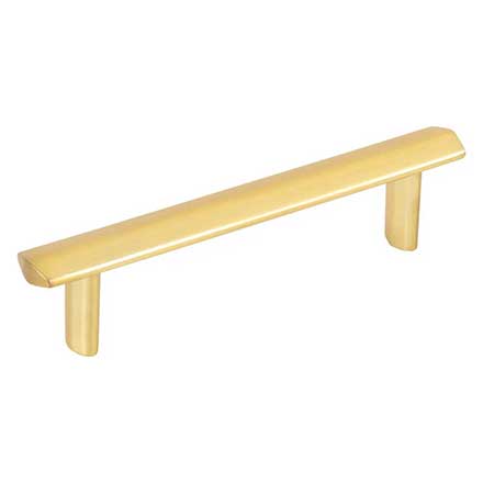 Elements [641-96BG] Die Cast Zinc Cabinet Pull Handle - William Series - Standard Size - Brushed Gold Finish - 96mm C/C - 5&quot; L