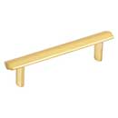 Elements [641-96BG] Die Cast Zinc Cabinet Pull Handle - William Series - Standard Size - Brushed Gold Finish - 96mm C/C - 5" L