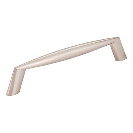 Elements [988-128SN] Die Cast Zinc Cabinet Pull Handle - Zachary Series - Oversized - Satin Nickel Finish - 128mm C/C - 5 3/4" L