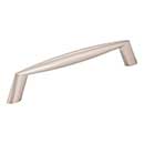 Elements [988-128SN] Die Cast Zinc Cabinet Pull Handle - Zachary Series - Oversized - Satin Nickel Finish - 128mm C/C - 5 3/4&quot; L