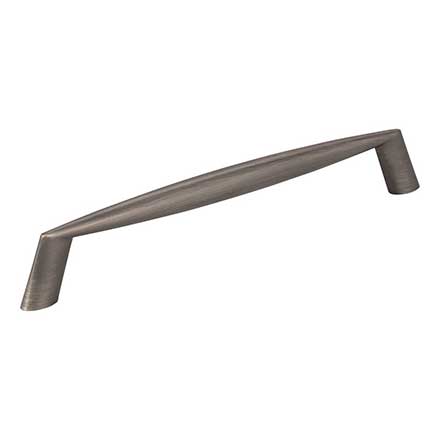 Elements [988-160BNBDL] Die Cast Zinc Cabinet Pull Handle - Zachary Series - Oversized - Brushed Pewter Finish - 160mm C/C - 7 1/16" L