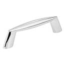 Elements [988-3PC] Die Cast Zinc Cabinet Pull Handle - Zachary Series - Standard Size - Polished Chrome Finish - 3&quot; C/C - 3 3/4&quot; L