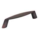 Elements [988-96DBAC] Die Cast Zinc Cabinet Pull Handle - Zachary Series - Standard Size - Brushed Oil Rubbed Bronze Finish - 96mm C/C - 4 1/2&quot; L