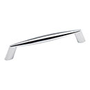 Elements [988-128PC] Die Cast Zinc Cabinet Pull Handle - Zachary Series - Oversized - Polished Chrome Finish - 128mm C/C - 5 3/4" L