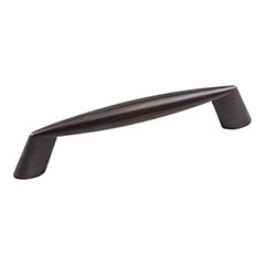 Elements [988-96DBAC] Die Cast Zinc Cabinet Pull Handle - Zachary Series - Standard Size - Brushed Oil Rubbed Bronze Finish - 96mm C/C - 4 1/2&quot; L