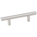 Elements [136SN] Plated Steel Cabinet Bar Pull Handle - Naples Series - Standard Size - Satin Nickel Finish - 3" C/C - 5 3/8" L