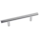 Elements [156PC] Plated Steel Cabinet Bar Pull Handle - Naples Series - Standard Size - Polished Chrome Finish - 96mm C/C - 6 1/8" L