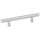Elements [156SN] Plated Steel Cabinet Bar Pull Handle - Naples Series - Standard Size - Satin Nickel Finish - 96mm C/C - 6 1/8" L
